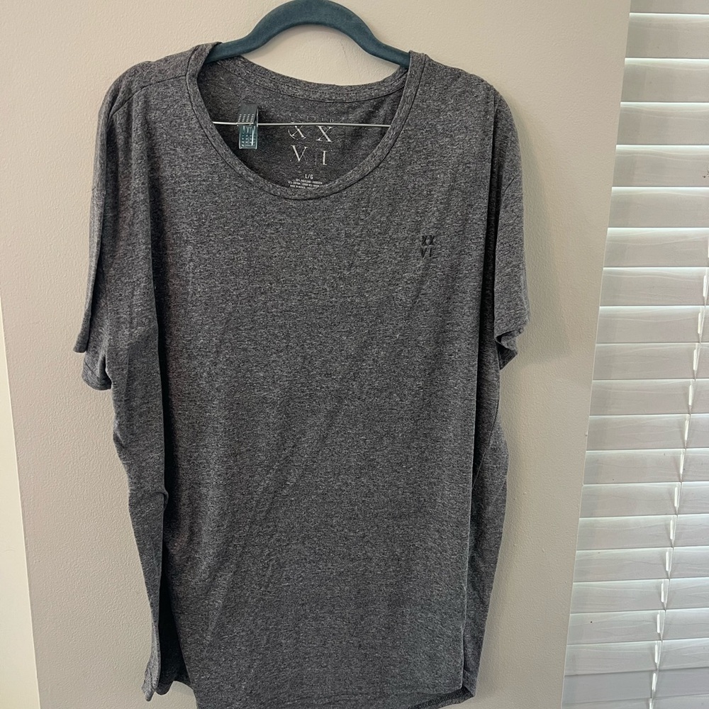Aeropostale Gray Short Sleeve Tee Relaxed Fit